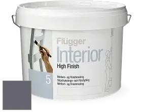 Краска Flugger Interior High Finish 5 матовая акриловая краска-грунт цвет 5478 
