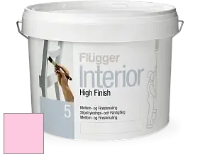 Краска Flugger Interior High Finish 5 матовая акриловая краска-грунт цвет 1423 