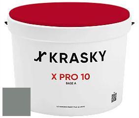 Краска X Pro 10 X Krasky матовая краска для стен и потолков цвет NCS S 5005-G 