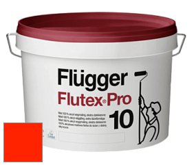 Краска Flugger Flutex Pro 10 матовая моющаяся краска цвет RAL 2005 