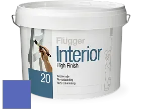 Краска Flugger Interior High Finish 20 акриловая полуматовая эмаль цвет 1458 