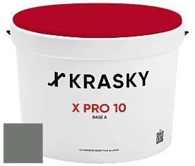 Краска X Pro 10 X Krasky матовая краска для стен и потолков цвет NCS S 6005-G20Y 
