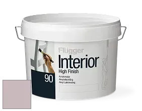 Краска Flugger Interior High Finish 90 акриловая глянцевая эмаль цвет NCS S 2010-R20B 
