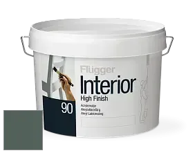 Краска Flugger Interior High Finish 90 акриловая глянцевая эмаль цвет NCS S 7010-B90G 