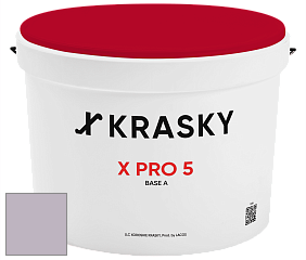 Краска X PRO 5 X Krasky матовая краска для стен и потолков цвет 4425 