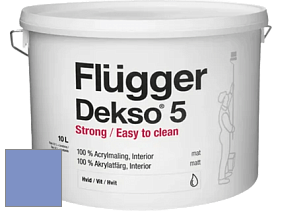 Краска Flugger Dekso 5 матовая краска цвет 2456 