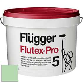 Краска Flugger Flutex Pro 5 матовая краска цвет RAL 6019 