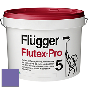 Краска Flugger Flutex Pro 5 матовая краска цвет NCS S 3050-R60B 