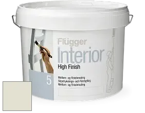 Краска Flugger Interior High Finish 5 матовая акриловая краска-грунт цвет NCS S 1005-G70Y 