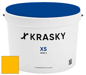 Краска X5 X Krasky матовая краска для стен и потолков цвет NCS S 0580-Y10R 