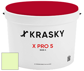 Краска X PRO 5 X Krasky матовая краска для стен и потолков цвет 1523 
