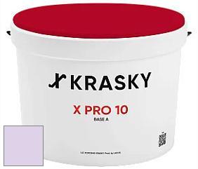 Краска X Pro 10 X Krasky матовая краска для стен и потолков цвет NCS S 0520-R50B 