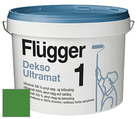 Краска Flugger Dekso 1 ультраматовая краска цвет NCS S 2570-G20Y 