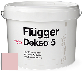 Краска Flugger Dekso 5 матовая краска цвет NO.4 