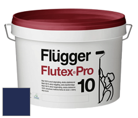 Краска Flugger Flutex Pro 10 матовая моющаяся краска цвет RAL 5013 