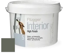 Краска Flugger Interior High Finish 5 матовая акриловая краска-грунт цвет 4508 