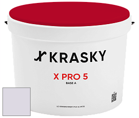 Краска X PRO 5 X Krasky матовая краска для стен и потолков цвет 5442 