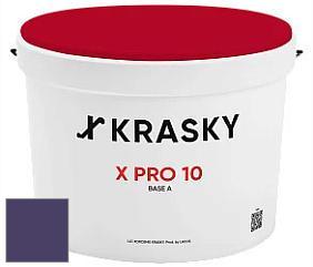Краска X Pro 10 X Krasky матовая краска для стен и потолков цвет 3448 