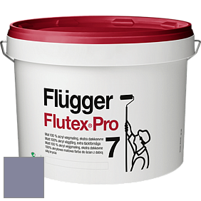 Краска Flugger Flutex Pro 7 матовая краска цвет NCS S 4020-R60B 