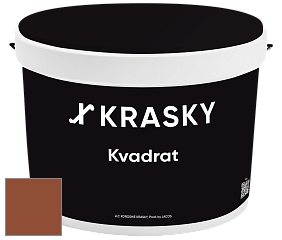 Краска X2B Kvadrat X Krasky матовая краска для потолков глубокого чёрного цвета цвет RAL 8004 
