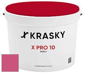 Краска X Pro 10 X Krasky матовая краска для стен и потолков цвет NCS S 1070-R20B 