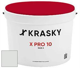 Краска X Pro 10 X Krasky матовая краска для стен и потолков цвет NCS S 1001-G 