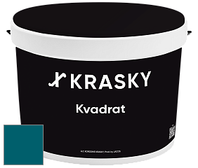 Краска X2B Kvadrat X Krasky матовая краска для потолков глубокого чёрного цвета цвет NCS S 5045-B10G 
