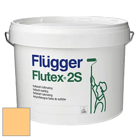 Краска Flugger Flutex 2S глубоко матовая краска цвет NCS S 0540-Y20R 