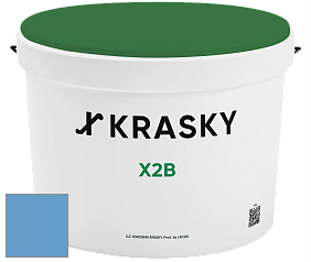 Краска X2B X Krasky глубокоматовая краска для потолков цвет 2476 