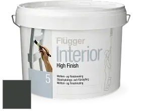 Краска Flugger Interior High Finish 5 матовая акриловая краска-грунт цвет NCS S 8505-G 