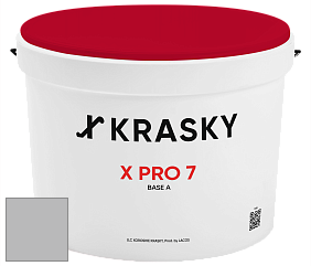 Краска X Pro 7 X Krasky матовая краска для стен и потолков цвет 5351 
