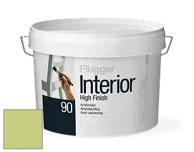 Краска Flugger Interior High Finish 90 акриловая глянцевая эмаль цвет NCS S 1040-G50Y 