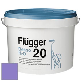 Краска Flugger Dekso H2O 20 полуматовая краска цвет 1446 