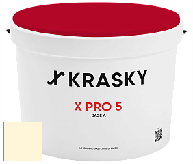 Краска X PRO 5 X Krasky матовая краска для стен и потолков цвет 1331 