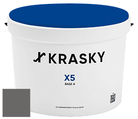 Краска X5 X Krasky матовая краска для стен и потолков цвет NO.87 