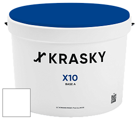 Краска X10 X Krasky шелковисто-матовая краска для стен и потолков цвет NO.76 