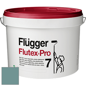 Краска Flugger Flutex Pro 7 матовая краска цвет NCS S 4020-B50G 