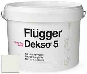 Краска Flugger Dekso 5 матовая краска цвет 4521 