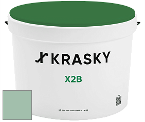 Краска X2B X Krasky глубокоматовая краска для потолков цвет NCS S 2020-G 
