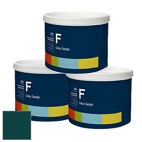 Краска F Color Sample образец цвета цвет RAL 6004 