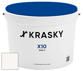 Краска X10 X Krasky шелковисто-матовая краска для стен и потолков цвет 5342 