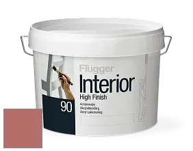 Краска Flugger Interior High Finish 90 акриловая глянцевая эмаль цвет NCS S 3040-Y90R 