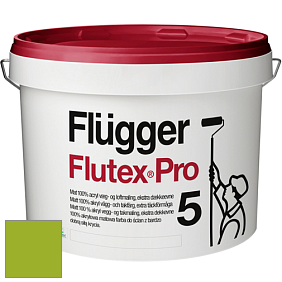 Краска Flugger Flutex Pro 5 матовая краска цвет NCS S 1075-G40Y 