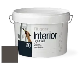 Краска Flugger Interior High Finish 90 акриловая глянцевая эмаль цвет 5388 