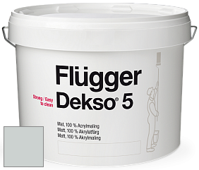 Краска Flugger Dekso 5 матовая краска цвет 5543 