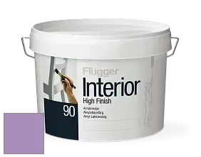 Краска Flugger Interior High Finish 90 акриловая глянцевая эмаль цвет NCS S 2040-R50B 