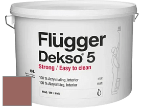 Краска Flugger Dekso 5 матовая краска цвет 3407 