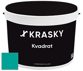 Краска X2B Kvadrat X Krasky матовая краска для потолков глубокого чёрного цвета цвет NCS S 2060-B50G 