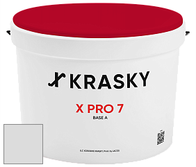 Краска X Pro 7 X Krasky матовая краска для стен и потолков цвет 5346 