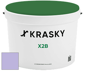 Краска X2B X Krasky глубокоматовая краска для потолков цвет 2444 